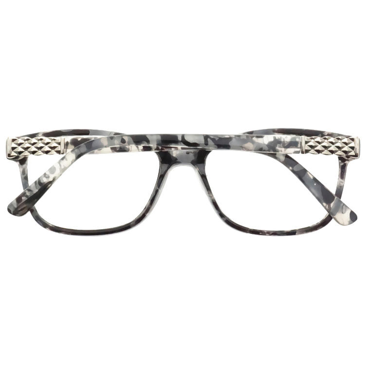 Dachuan Optical DRP343019 China Wholesale Tortoise Pattern Design Reading Glasses with Metal Decoration (4)