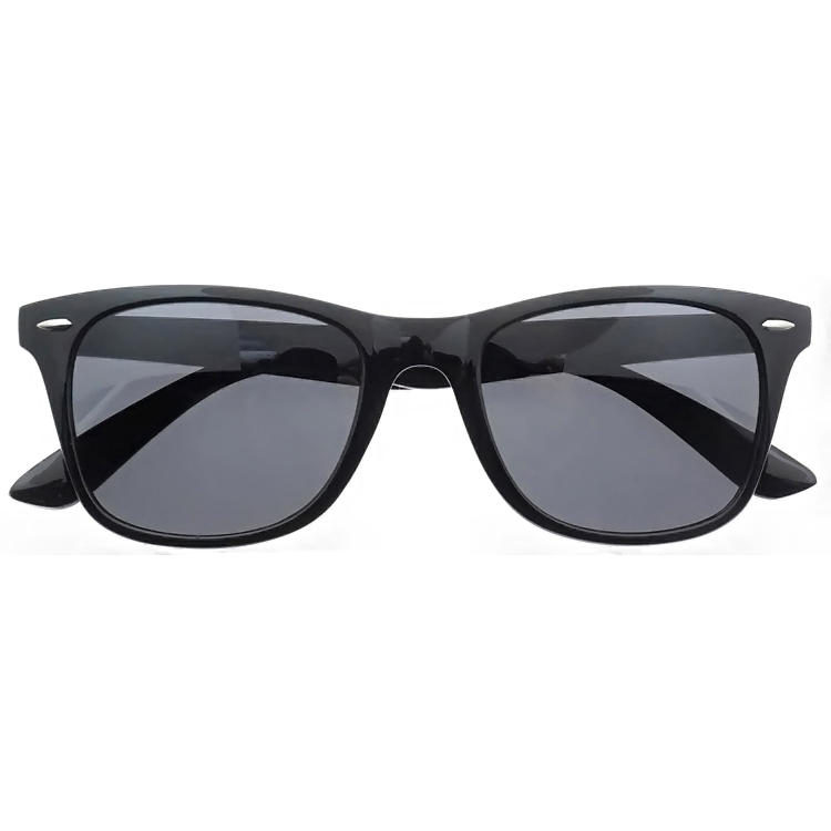 Dachuan Optical DSP102014 China Manufacture Unisex Wayfarer Design PC Sunglasses with Metal Hinge (1)