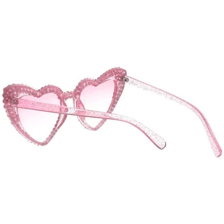 Dachuan Optical DSP127064 China Supplier Fashion Heart Shape Shades Sunglasses with Diamond Decoration (9)