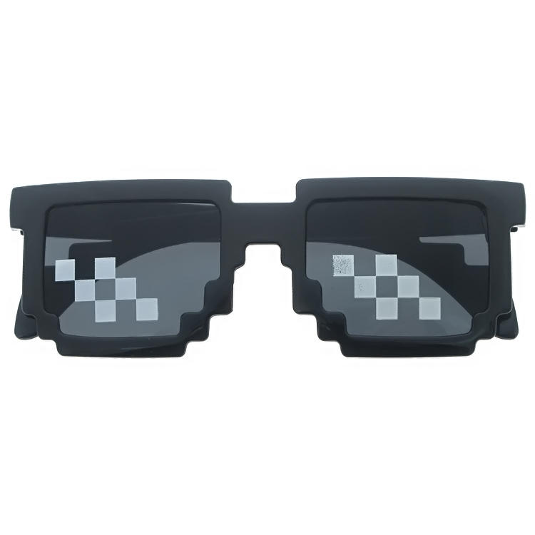 Dachuan Optical DSP127069 China Supplier Funny Party Pixel Mosaic Sunglasses Parent Child Family Shades (7)