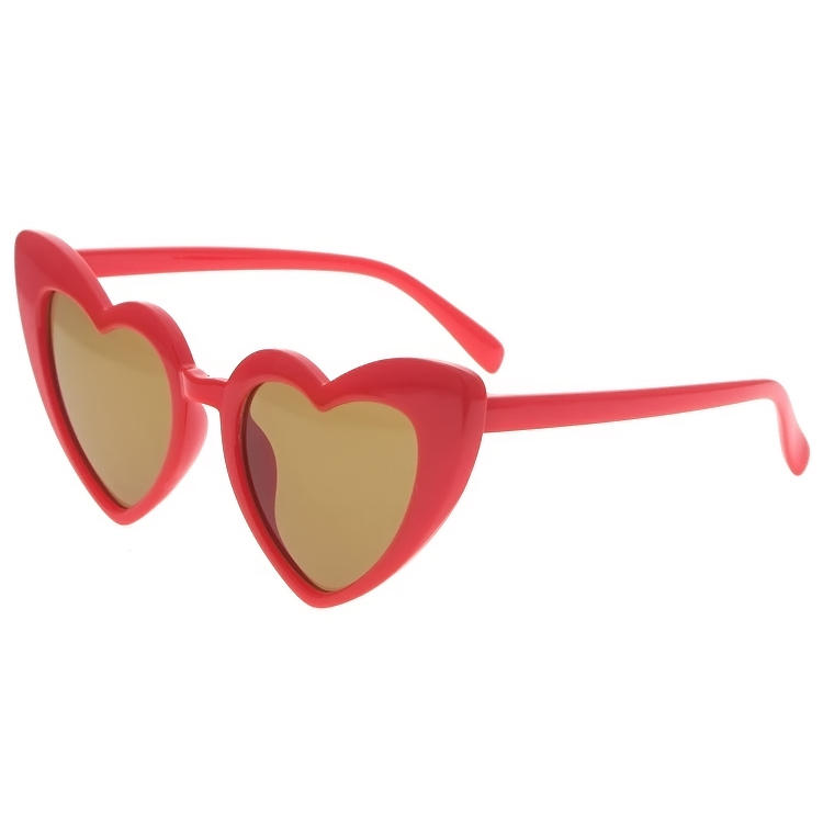 Dachuan Optical DSP127070 China Supplier Hot Sale Fashionable Children Sunglasses with Heart Shape Frame (8)