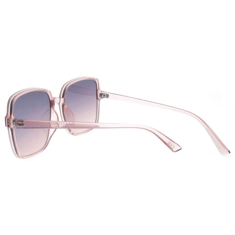 Dachuan Optical DSP251154 China Supplier Fashion Style Oversized Plastic Sunglasses With Transparent Frame (7)