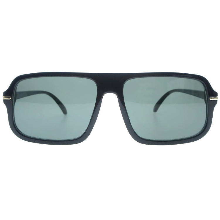 Dachuan Optical DSP251156 China Supplier Unisex Fashionable Plastic Sunglasses with Flat-Top Shape (3)