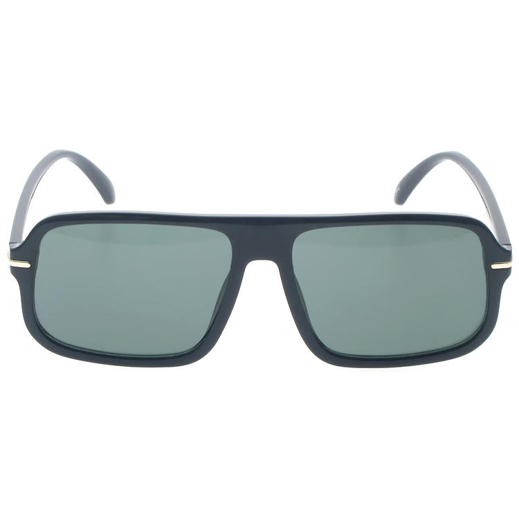 Dachuan Optical DSP251156 China Supplier Unisex Fashionable Plastic Sunglasses with Flat-Top Shape (4)