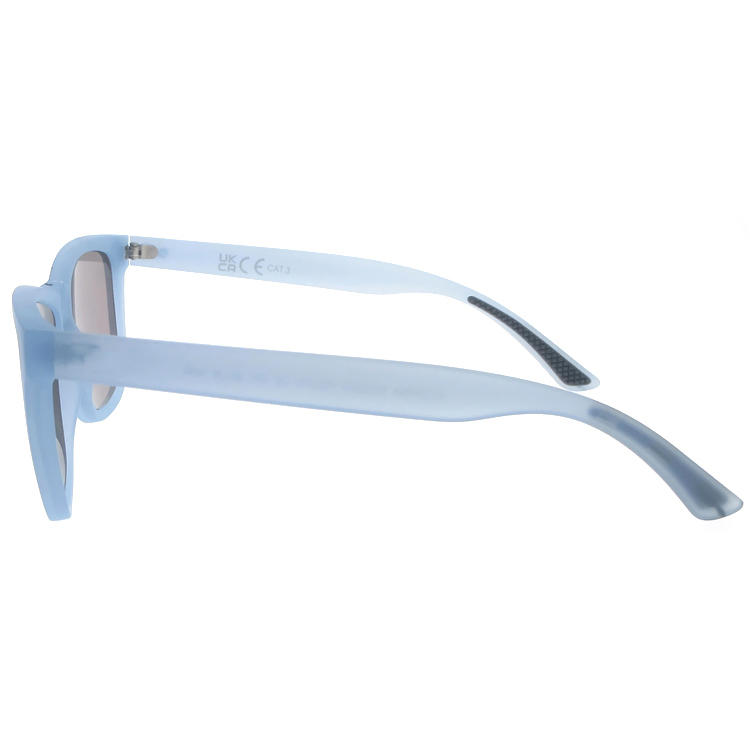 Dachuan Optical DSP251157 China Supplier Retro Milk Color Plastic Sunglasses with Non-Slip Legs (9)