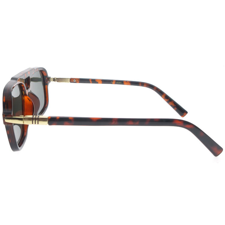 Dachuan Optical DSP251160 China Supplier Double Bridge Design Chic Plastic Sunglasses with Metal Decoration (8)