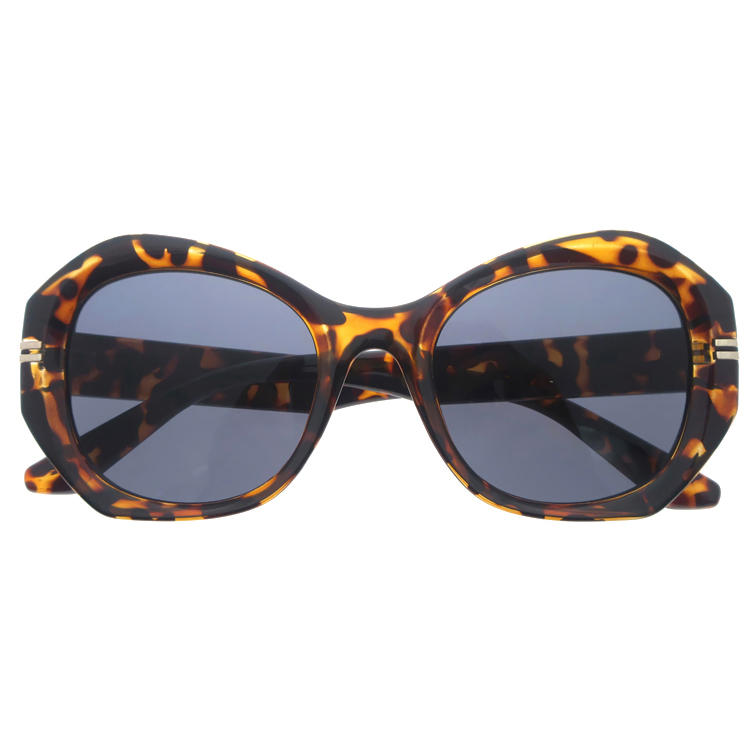 Dachuan Optical DSP251163 China Supplier Trendy Women Plastic Sunglasses with Butterfly Shape (3)