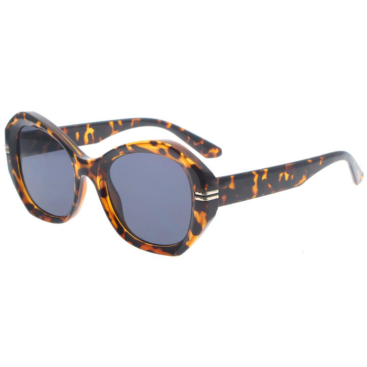 Dachuan Optical DSP251163 China Supplier Trendy Women Plastic Sunglasses with Butterfly Shape (5)