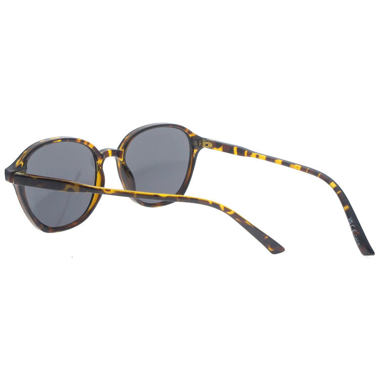 Dachuan Optical DSP251164 China Supplier Chic Design Tortoise Shell Plastic Sunglasses with Metal Hinge (9)