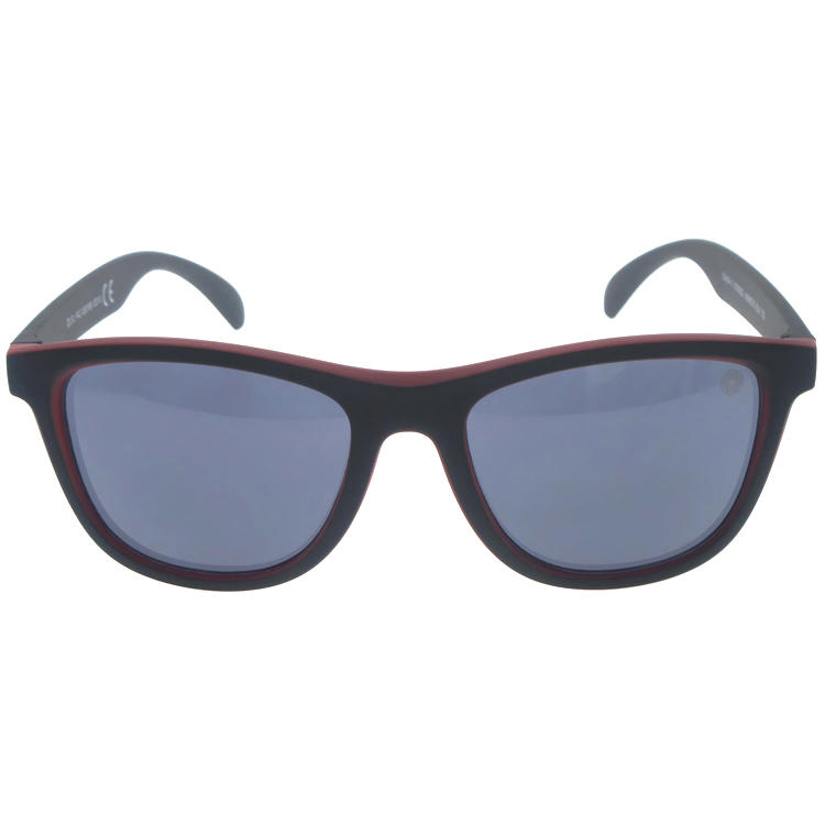 Dachuan Optical DSP251165 China Supplier Simple Fashion Design Men Plastic Sunglasses with Front Paint Frame (6)