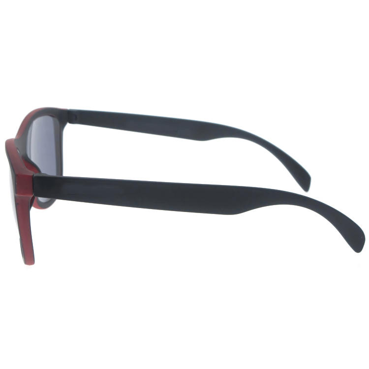 Dachuan Optical DSP251165 China Supplier Simple Fashion Design Men Plastic Sunglasses with Front Paint Frame (8)