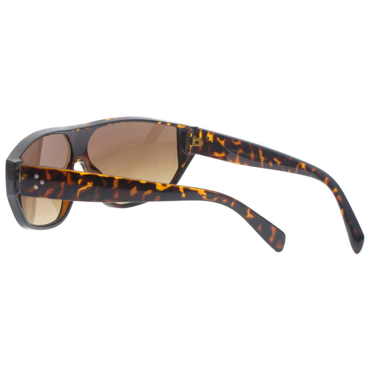 Dachuan Optical DSP251167 China Supplier Chic Flat-Top PC Sunglasses with Tortoise Color Frame (10)