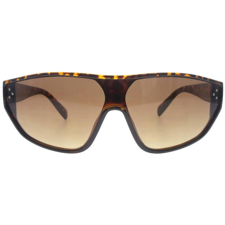 Dachuan Optical DSP251167 China Supplier Chic Flat-Top PC Sunglasses with Tortoise Color Frame (5)