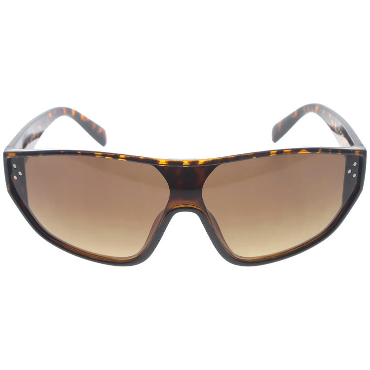 Dachuan Optical DSP251167 China Supplier Chic Flat-Top PC Sunglasses with Tortoise Color Frame (7)