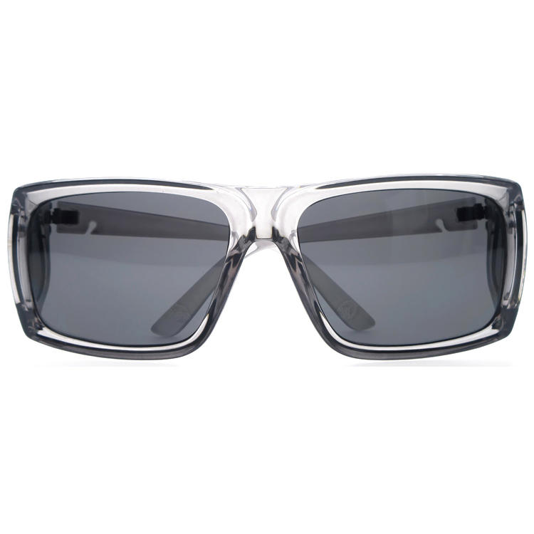 Dachuan Optical DSP251173 China Supplier Unisex New Trendy PC Sunglasses with Transparent Frame (3)