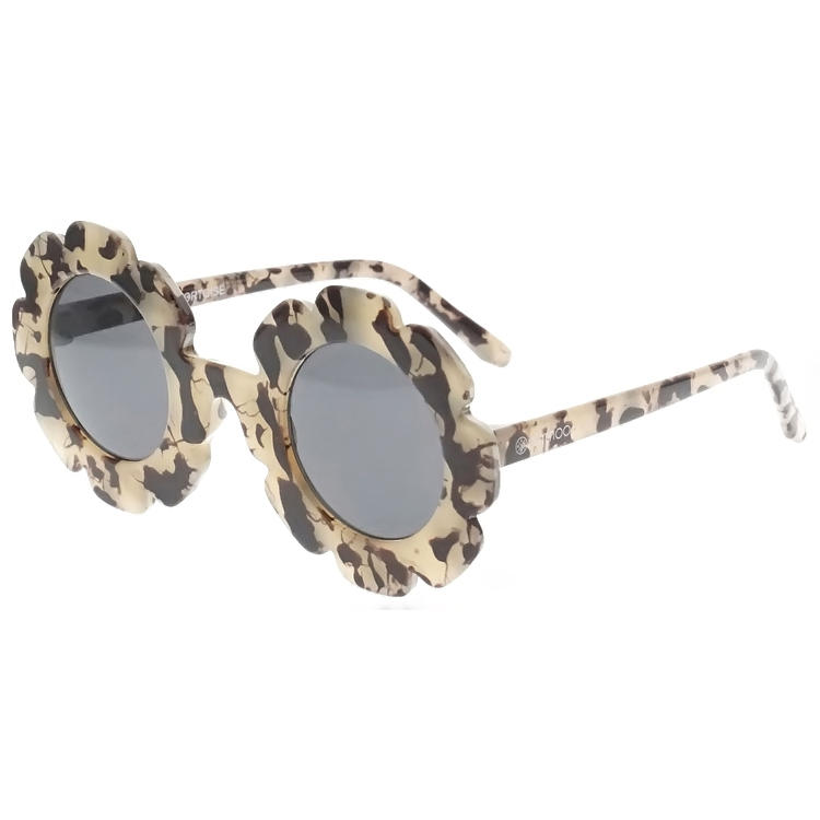 Dachuan Optical DSP342001 China Supplier High Quality PC Sunglasses With Flower Frame (5)