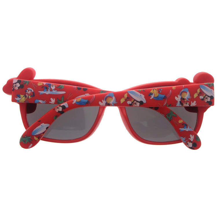 Dachuan Optical DSP343007 China Manufacture Factory Cute Cartoon Kids Sunglasses with Pattern Frame (4)