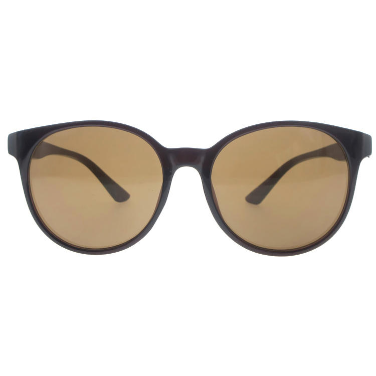 Dachuan Optical DSP343013 China Supplier Retro Round Shape Plastic Sunglasses for Women Men (5)
