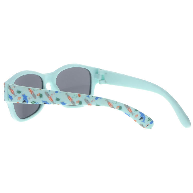Dachuan Optical DSP343034 China Manufacture Factory New Fashion Unisex Kids Sunglasses with Pattern Frame (9)