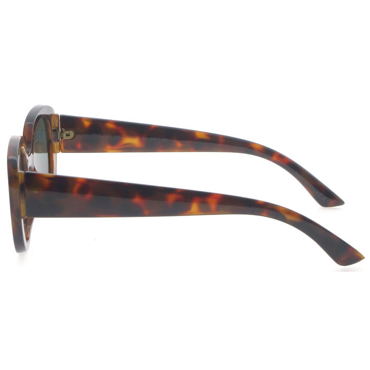 Dachuan Optical DSP345052 China Supplier Vintage Oval Shape Plastic Shades Sunglasses with Metal Hinge (9)