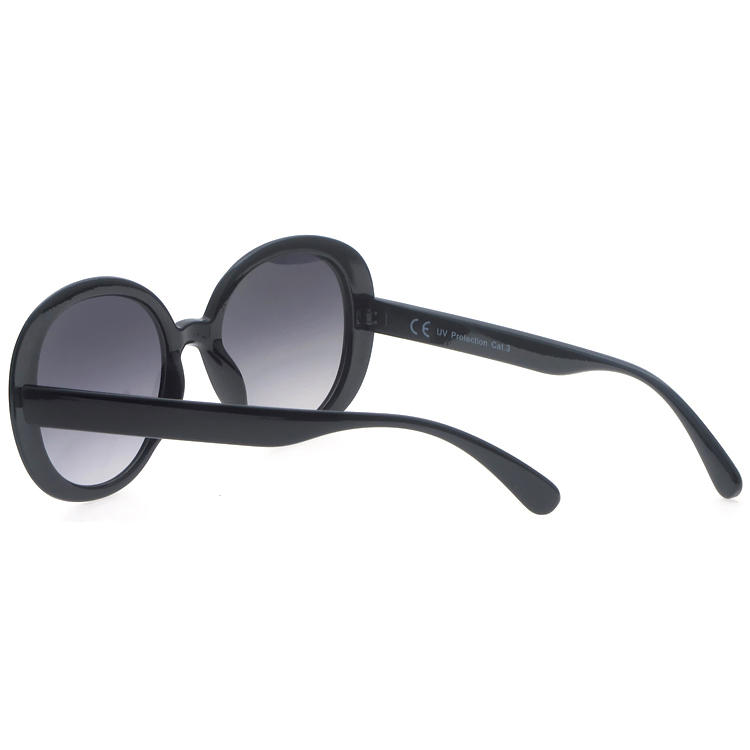 Dachuan Optical DSP345053 China Supplier Chic Oversized Plastic Shades Sunglasses with Round Shape (10)
