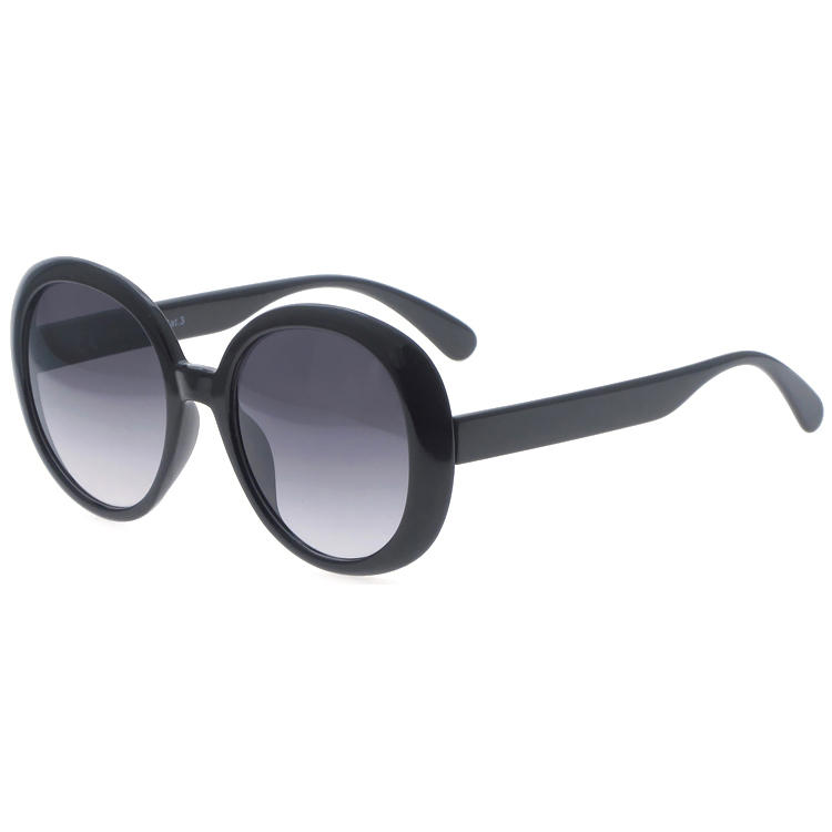 Dachuan Optical DSP345053 China Supplier Chic Oversized Plastic Shades Sunglasses with Round Shape (8)