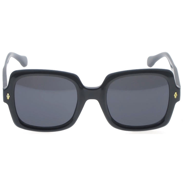 Dachuan Optical DSP345054 China Supplier Hot Trendy Plastic Shades Sunglasses with Square Shape (7)