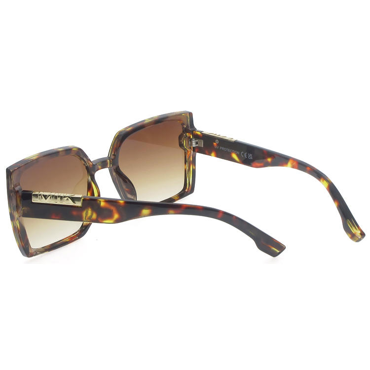 Dachuan Optical DSP345056 China Supplier Fashion Vintage Plastic Shades Sunglasses with Metal Decoration (9)