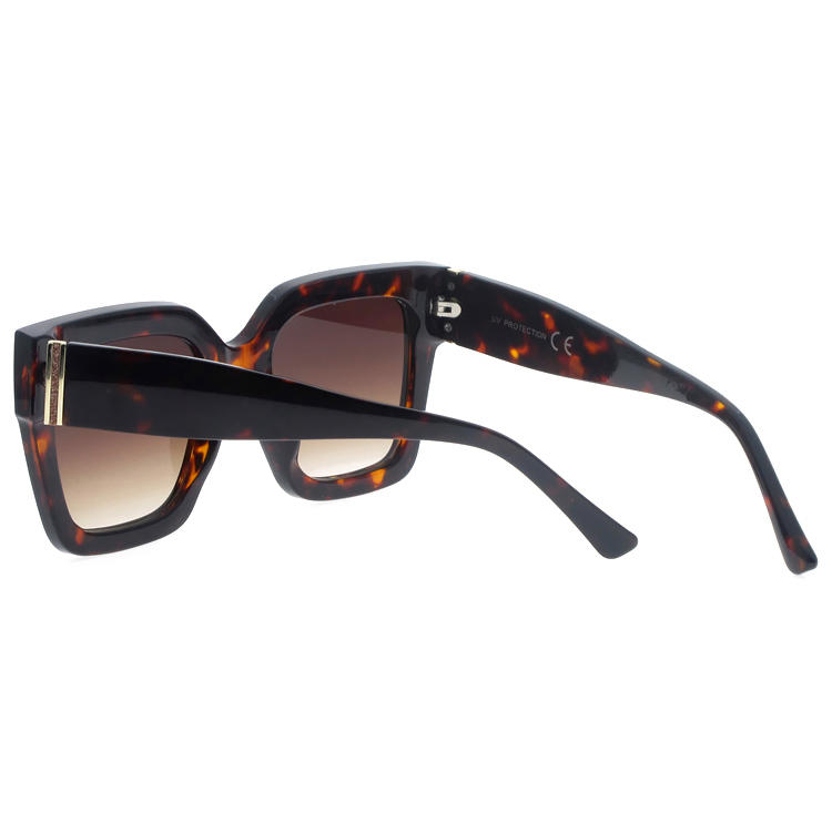 Dachuan Optical DSP404009 China Supplier Classic Design Plastic Sunglasses With Pattern Frame (1)