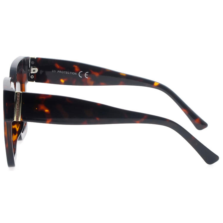 Dachuan Optical DSP404009 China Supplier Classic Design Plastic Sunglasses With Pattern Frame (9)