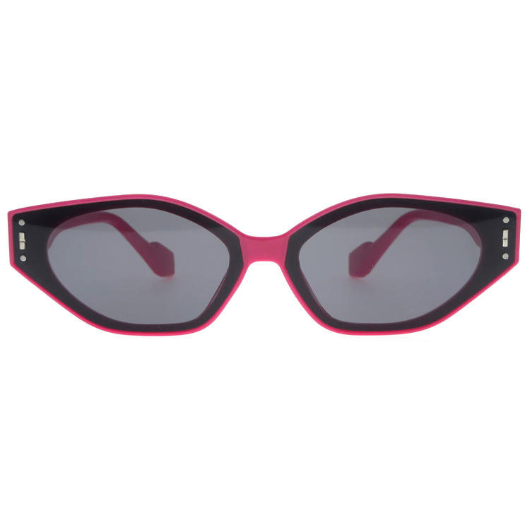 Dachuan Optical DSP404016 China Supplier New Fashion Plastic Sunglasses With Pink Frame (5)