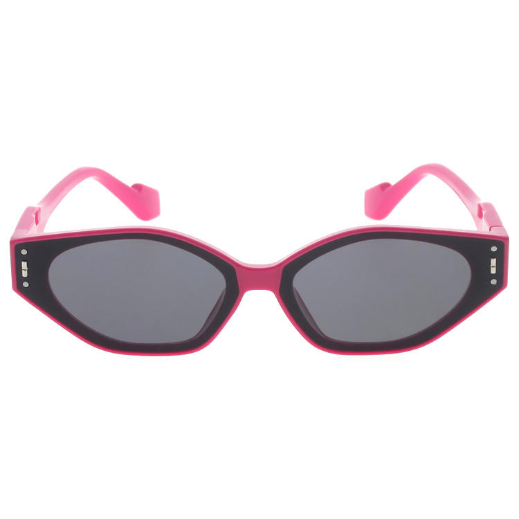 Dachuan Optical DSP404016 China Supplier New Fashion Plastic Sunglasses With Pink Frame (6)