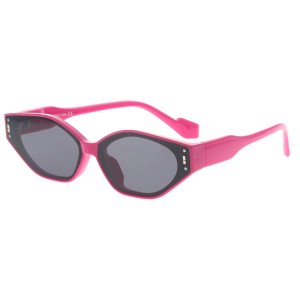 Dachuan Optical DSP404016 China Supplier New Fashion Plastic Sunglasses With Pink Frame