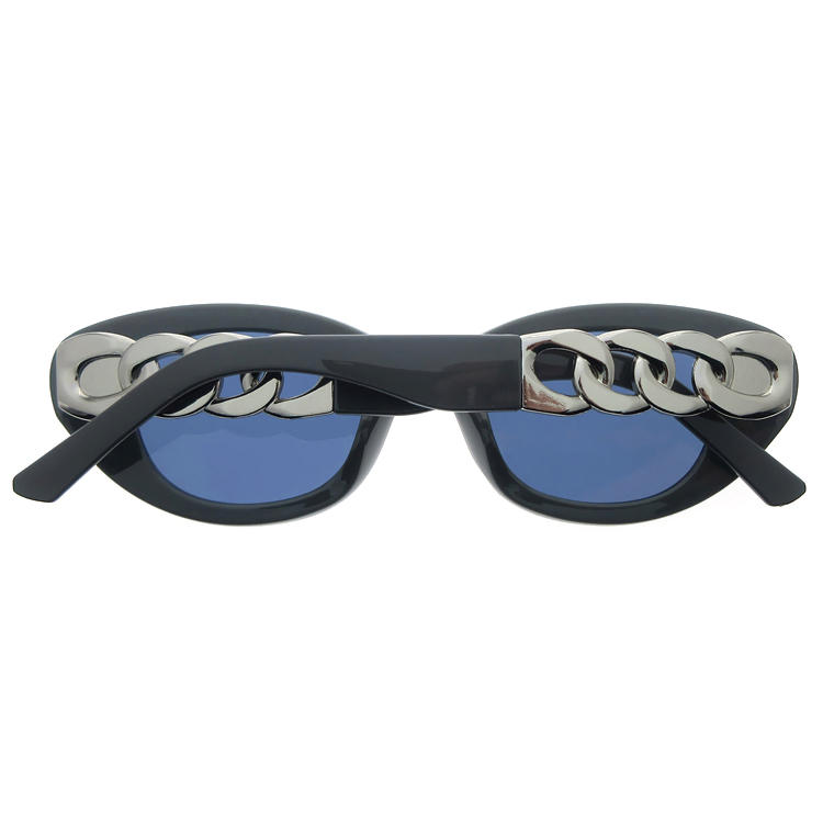 Dachuan Optical DSP404026 China Supplier Fashion Design Plastic Sunglasses With Metal Decoration (4)
