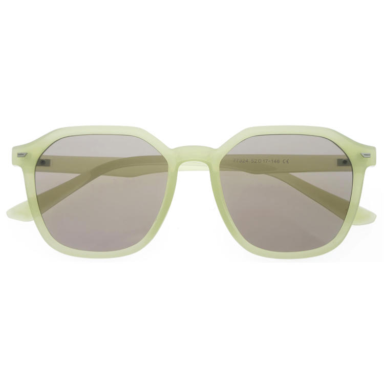Dachuan Optical DSP404039 China Supplier Unisex Design Plastic Sunglasses With Milk Color (4)