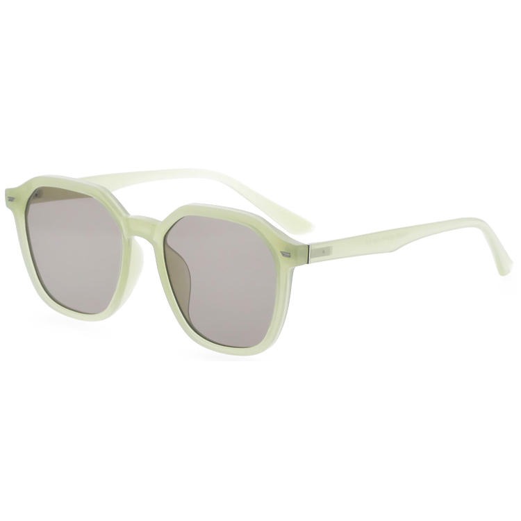 Dachuan Optical DSP404039 China Supplier Unisex Design Plastic Sunglasses With Milk Color (8)