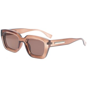 Dachuan Optical DSP404042 China Supplier High Modern Plastic Sunglasses With Transparent Color