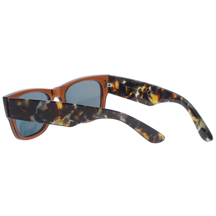 Dachuan Optical DSP404045 China Supplier Fashion Design Plastic Sunglasses With Pattern Frame (1)