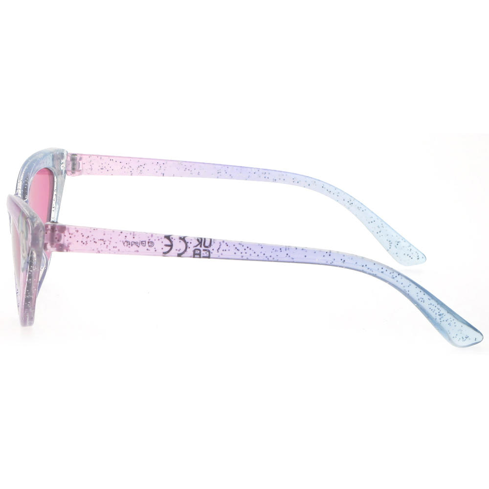 Dachuan Optical DSPK342014 China Manufacture Factory Fashion Cateye Shape Children Sunglasses with Cartoon Design (6)
