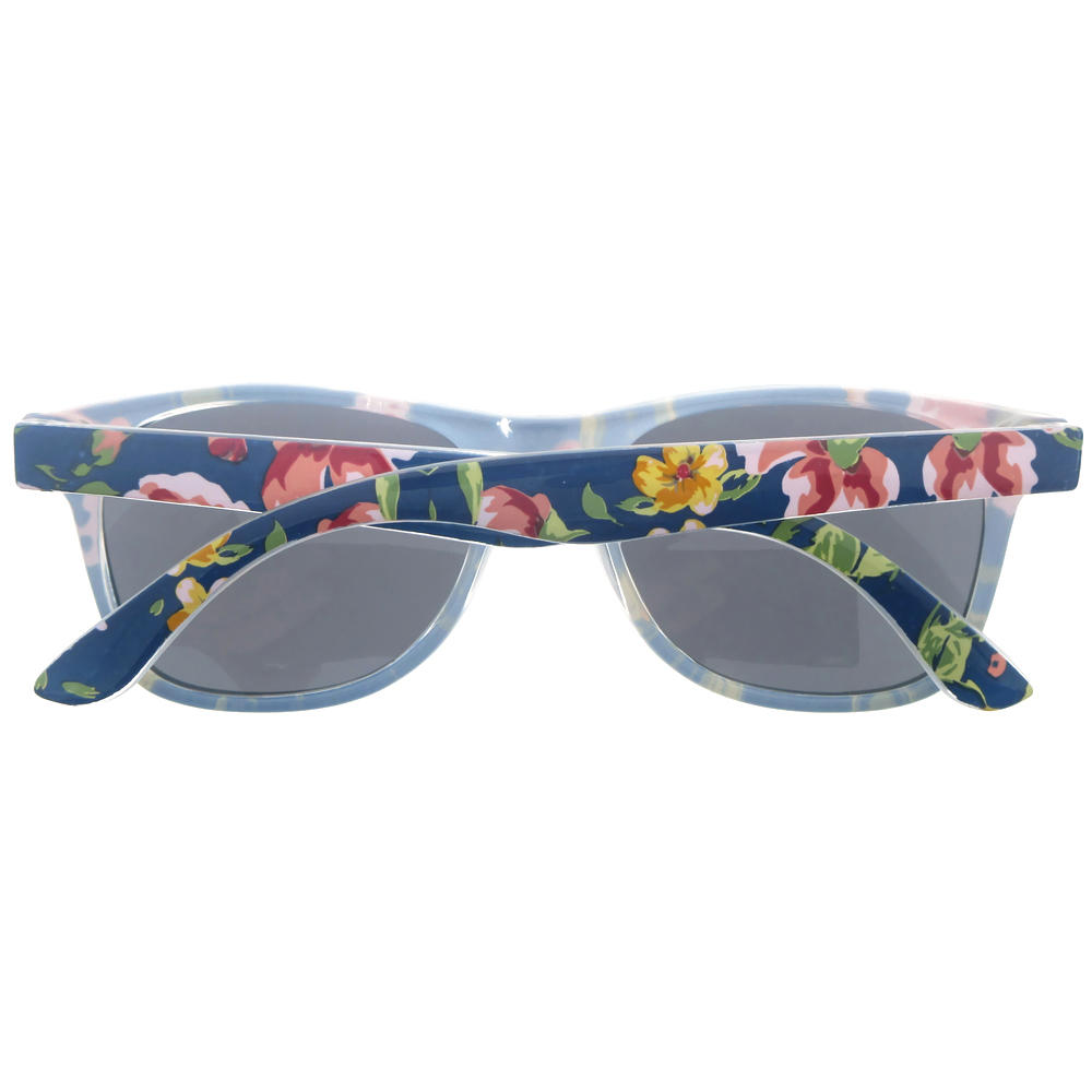 Dachuan Optical DSPK342016 China Manufacture Factory Wayfarer Design Unisex Kids Sunglasses with Pattern Frame (5)