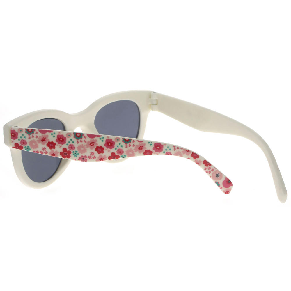 Dachuan Optical DSPK342022 China Manufacture Factory Lovely Flower Pattern Kids Sunglasses with Screw Hinge (9)