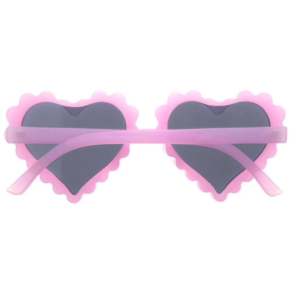 Dachuan Optical DSPK342023 China Manufacture Factory Cute Party Kids Sunglasses with Heart Shape (4)