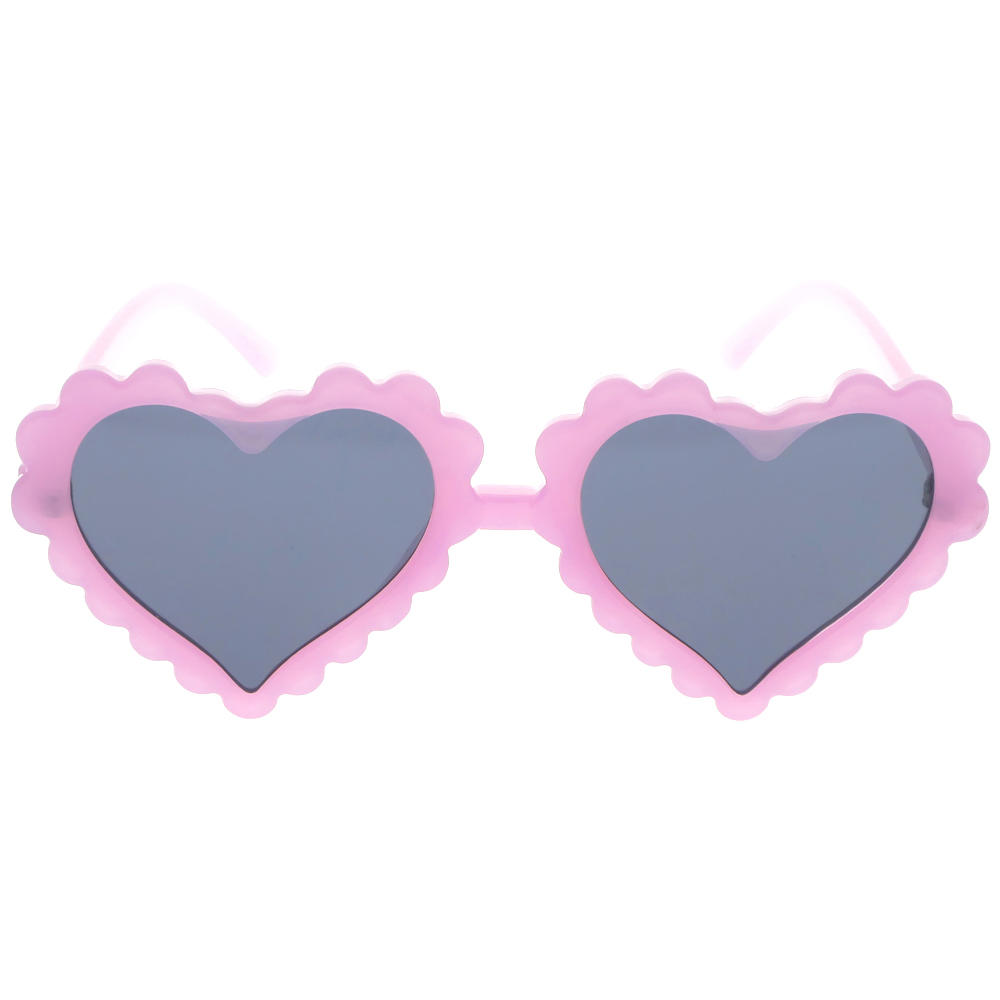 Dachuan Optical DSPK342023 China Manufacture Factory Cute Party Kids Sunglasses with Heart Shape (6)