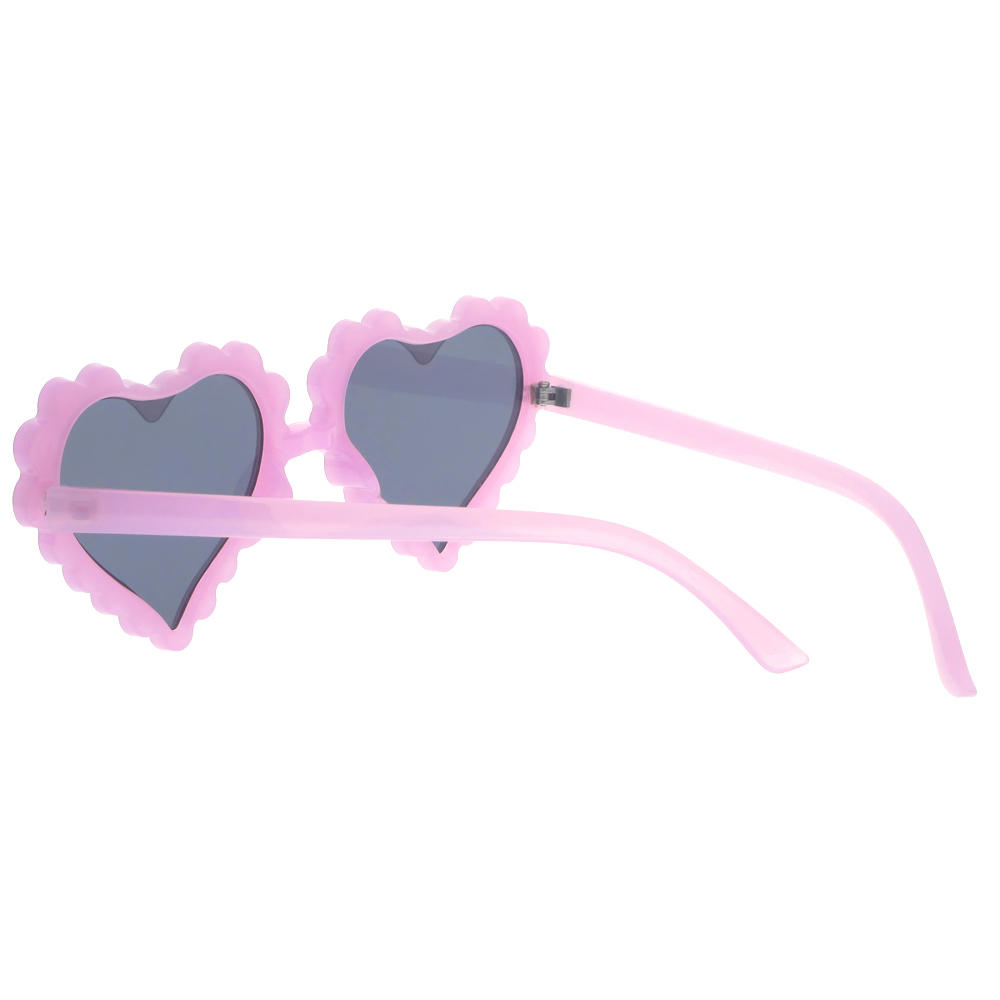 Dachuan Optical DSPK342023 China Manufacture Factory Cute Party Kids Sunglasses with Heart Shape (9)
