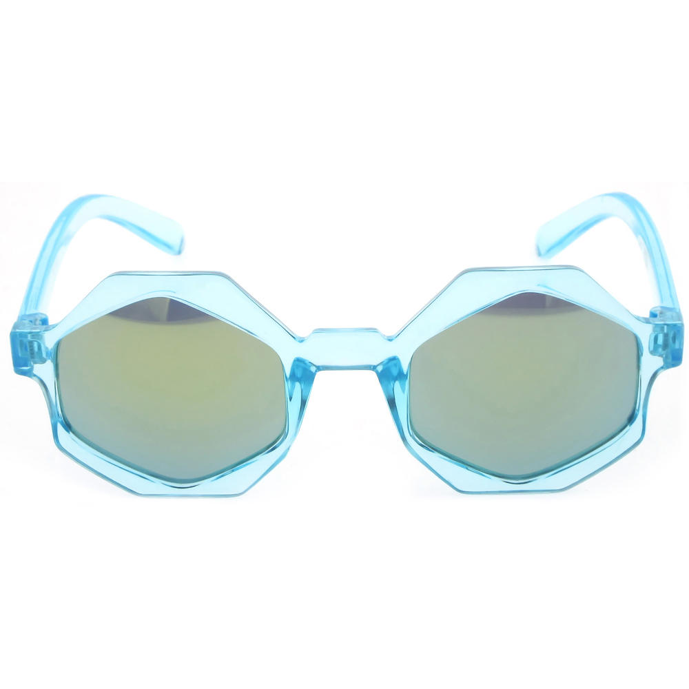 Dachuan Optical DSPK342028 China Manufacture Factory Retro Geometric Shape Kids Sunglasses with UV400 Protection (7)