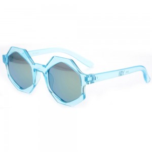 Dachuan Optical DSPK342028 China Manufacture Factory Retro Geometric Shape Kids Sunglasses with UV400 Protection