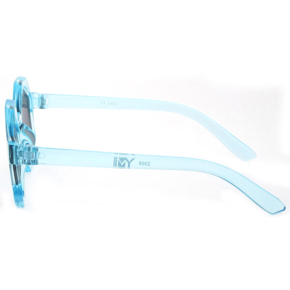 Dachuan Optical DSPK342028 China Manufacture Factory Retro Geometric Shape Kids Sunglasses with UV400 Protection (9)