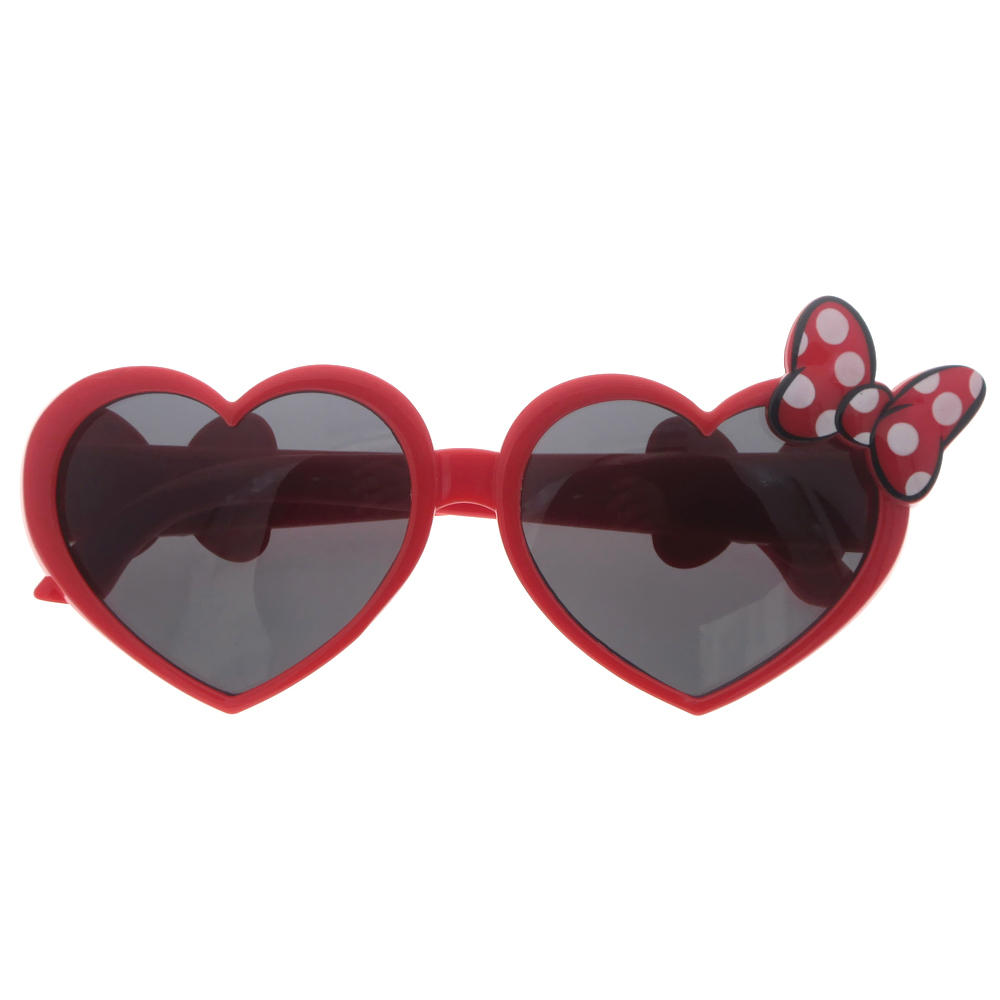 Dachuan Optical DSPK342039 China Manufacture Factory New Trends Heart Shape Kids Sunglasses with Screw Hinge (3)
