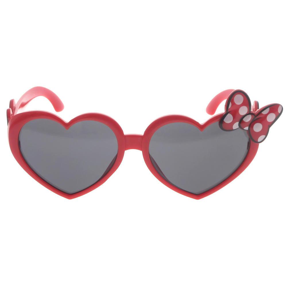 Dachuan Optical DSPK342039 China Manufacture Factory New Trends Heart Shape Kids Sunglasses with Screw Hinge (6)