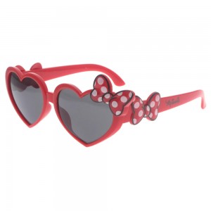 Dachuan Optical DSPK342039 China Manufacture Factory New Trends Heart Shape Kids Sunglasses with Screw Hinge